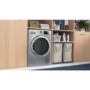 Indesit Push&Go 8kg Heat Pump Dryer - Silver
