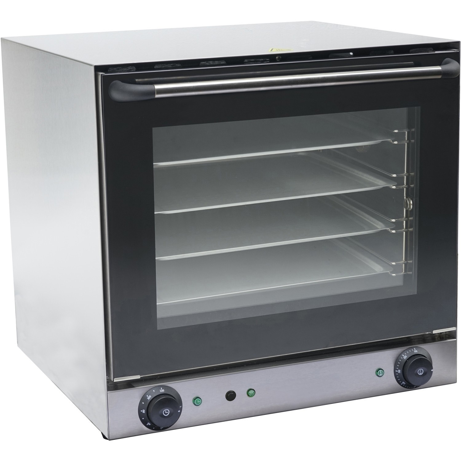 Twin Fan Convection Oven Steam 62 Ltr Stainless Steel Chamber