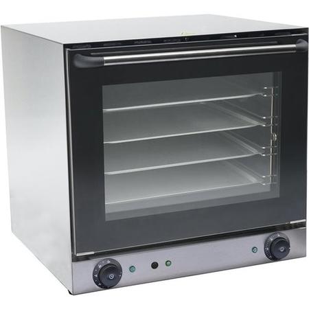 Culinox Twin Fan Convection Oven with Steam - 62 Ltr Stainless Steel Chamber