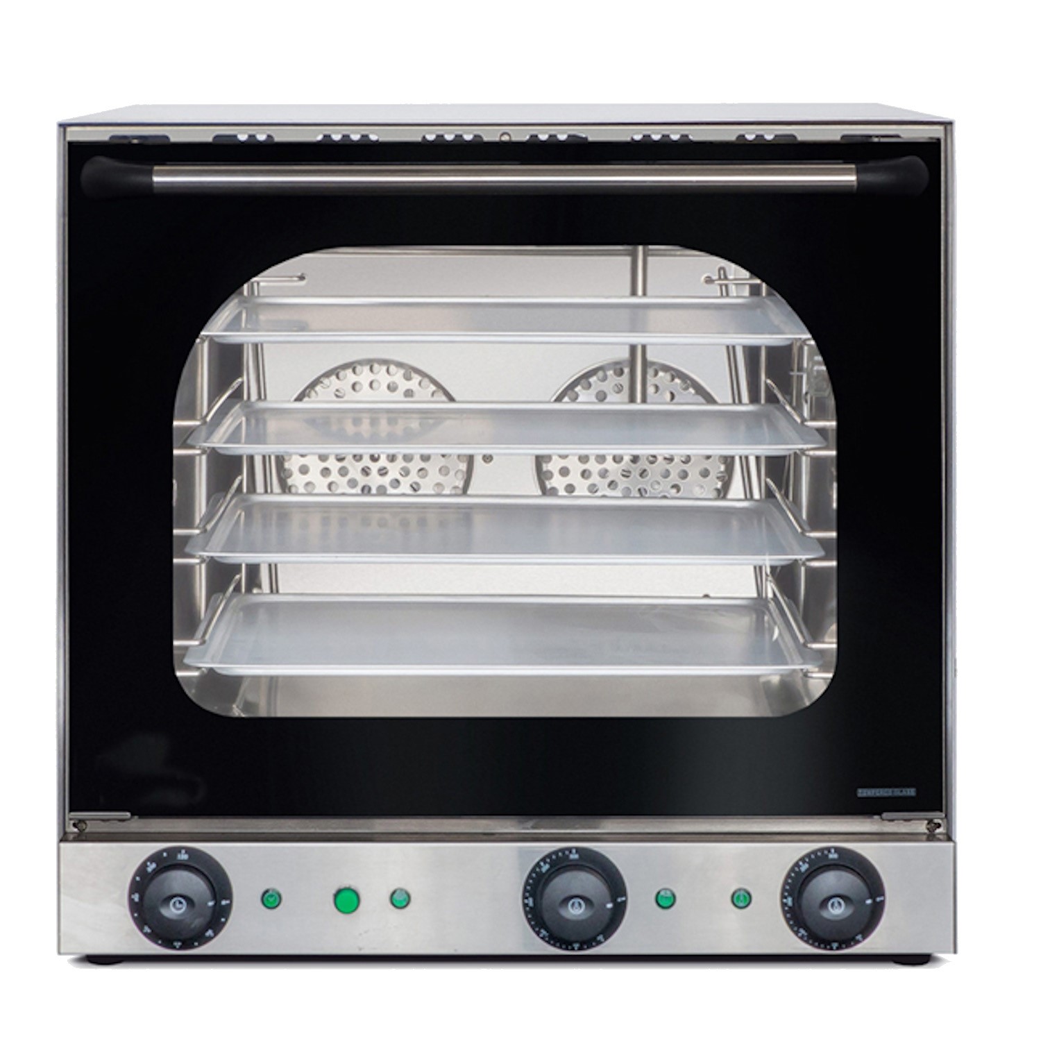 Twin Fan Convection Oven Steam & Grill 62 Ltr Stainless Steel Chamber