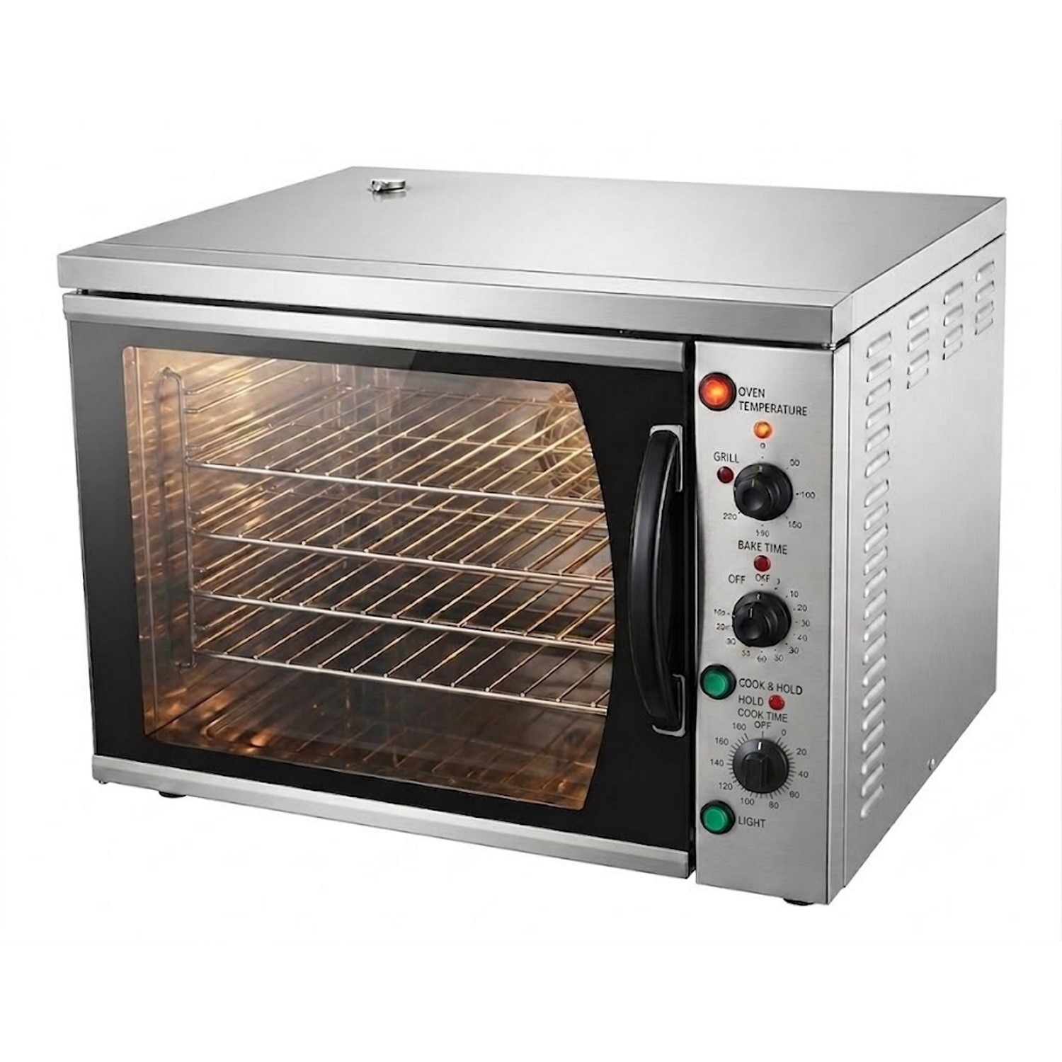 Electric Convection Oven Cook Hold Function 100 Ltr Plug