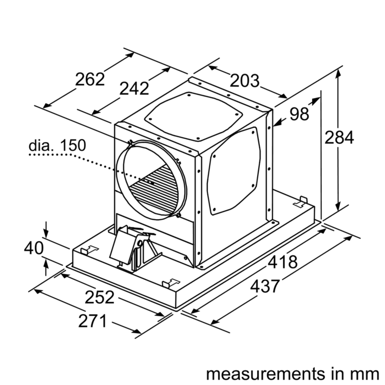 Refurbished Neff Z52JCD0N0 Regenerative CleanAir Recirculation Module