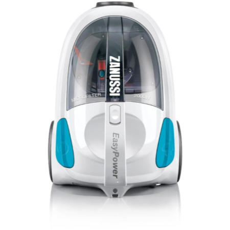 Zanussi ZAN1802 EasyPower Bagless Cylinder Vacuum Cleaner - White And Blue