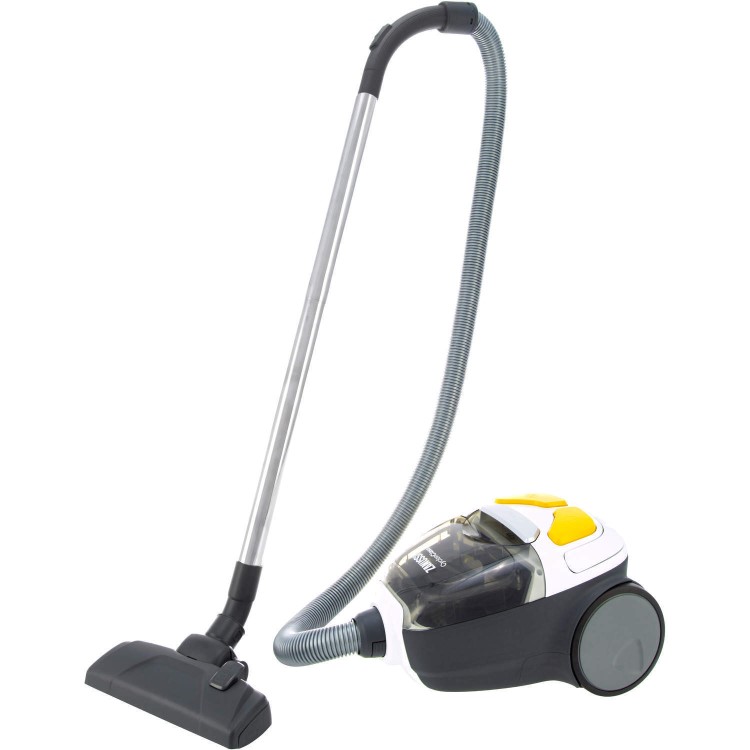 Zanussi ZAN1910UEL CyclonClassic All Floor Cylinder Vacuum Cleaner Grey Black & Yellow