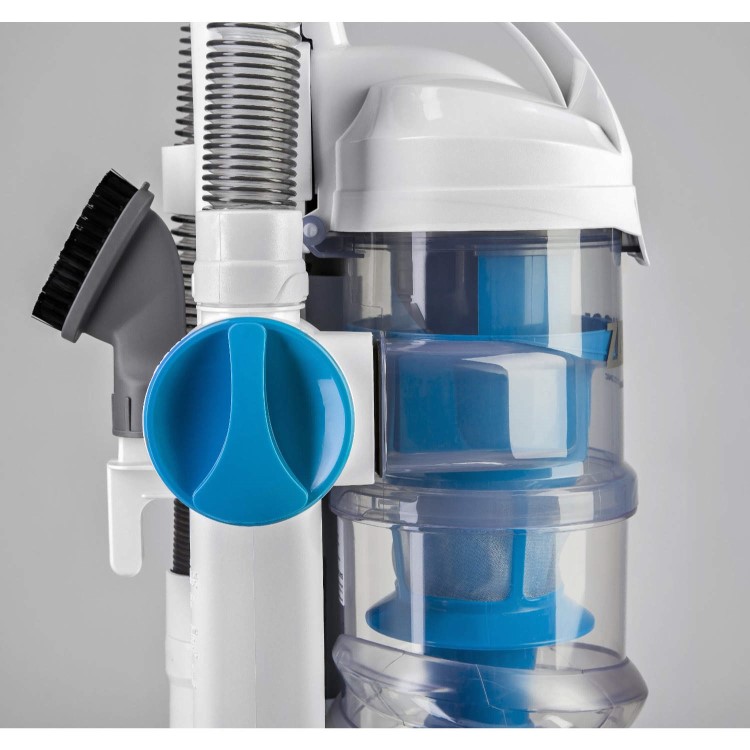 Zanussi ZAN2011AZ AirSpeed Lite Pet Bagless Upright Vacuum Cleaner White And Blue