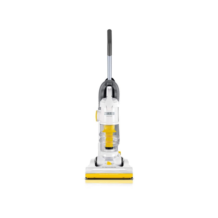 Zanussi ZAN2100A Multi Cyclonic Upright Vacuum Cleaner White And Yellow