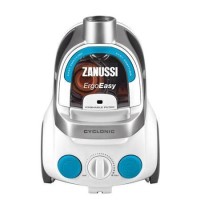 Zanussi ZAN7635EL Bagless Cylinder Vacuum Cleaner Ice White Grey And Blue