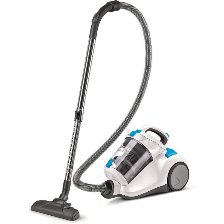 Zanussi ZAN7880UKEL Pet Cylinder Vacuum Cleaner Ice White & Blue