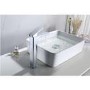 Chrome Tall Mono Basin Mixer Tap - Zana