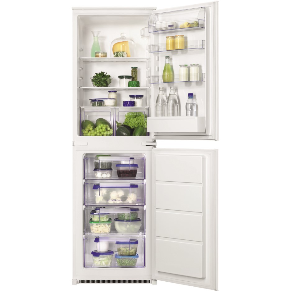 Zanussi ZBB27450SV 266 Litre Integrated Fridge Freezer 50/50 Split