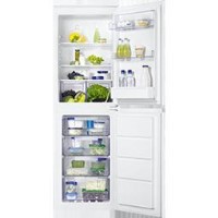 Zanussi ZBB27640SA 54cm Wide Frost Free 50-50 Integrated Upright Fridge Freezer - White