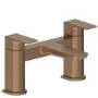 Brushed Bronze Bath Mixer Tap - Zana