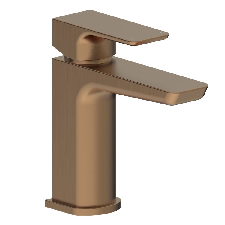 Brushed Bronze Mono Basin Mixer Tap - Zana
