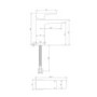 Brushed Bronze Mono Basin Mixer Tap - Zana
