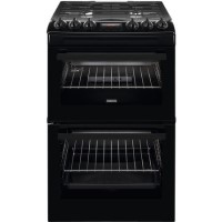 Zanussi 55cm Gas Cooker - Black Zanussi 55cm Gas Cooker - Black