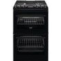 Zanussi 55cm Gas Cooker - Black
