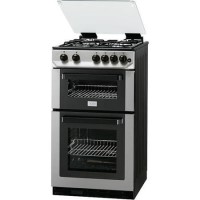 Zanussi ZCG563FX 50cm Double Oven Gas Cooker