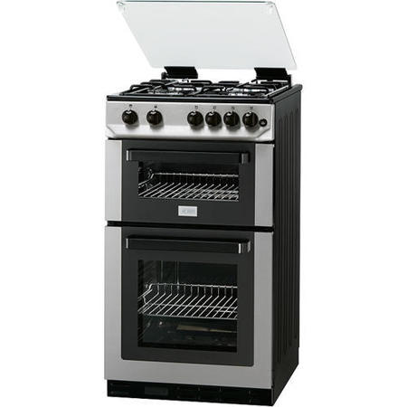 Zanussi ZCG563FX 50cm Double Oven Gas Cooker