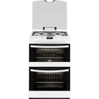 Zanussi ZCG63210WA Avanti 60cm Double Oven LPG Gas Cooker White