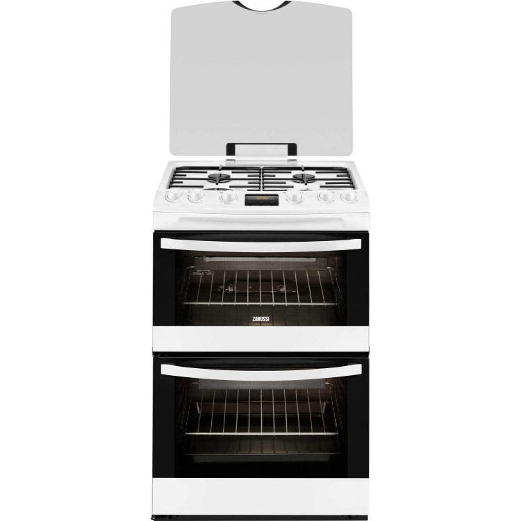 Zanussi ZCG63210WA Avanti 60cm Double Oven LPG Gas Cooker White