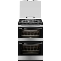 Zanussi ZCG63210XA Avanti 60cm Double Oven LPG Gas Cooker Stainless Steel