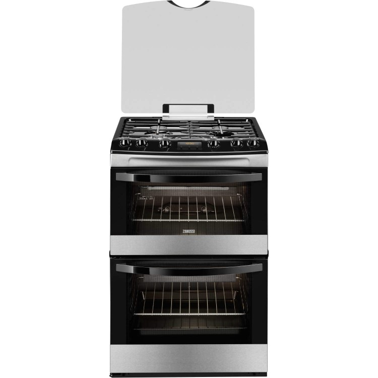 Zanussi ZCG63210XA Avanti 60cm Double Oven LPG Gas Cooker Stainless Steel