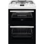 GRADE A1 - Zanussi ZCG63250WA 60cm Double Oven Gas Cooker With Minute Minder - White