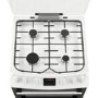 GRADE A1 - Zanussi ZCG63250WA 60cm Double Oven Gas Cooker With Minute Minder - White