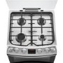 GRADE A2 - Zanussi ZCG63250XA 60cm Double Oven Gas Cooker With Electric Grill - Stainless Steel