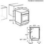 Refurbished Zanussi ZCG63260BE 60cm Double Oven Gas Cooker Black