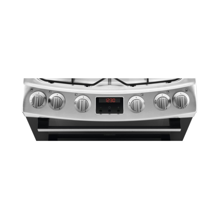 Zanussi 60cm Gas Cooker - Stainless Steel