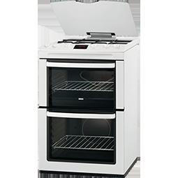 GRADE A2 - Zanussi ZCG660GWC 60cm LPG Gas Cooker - White