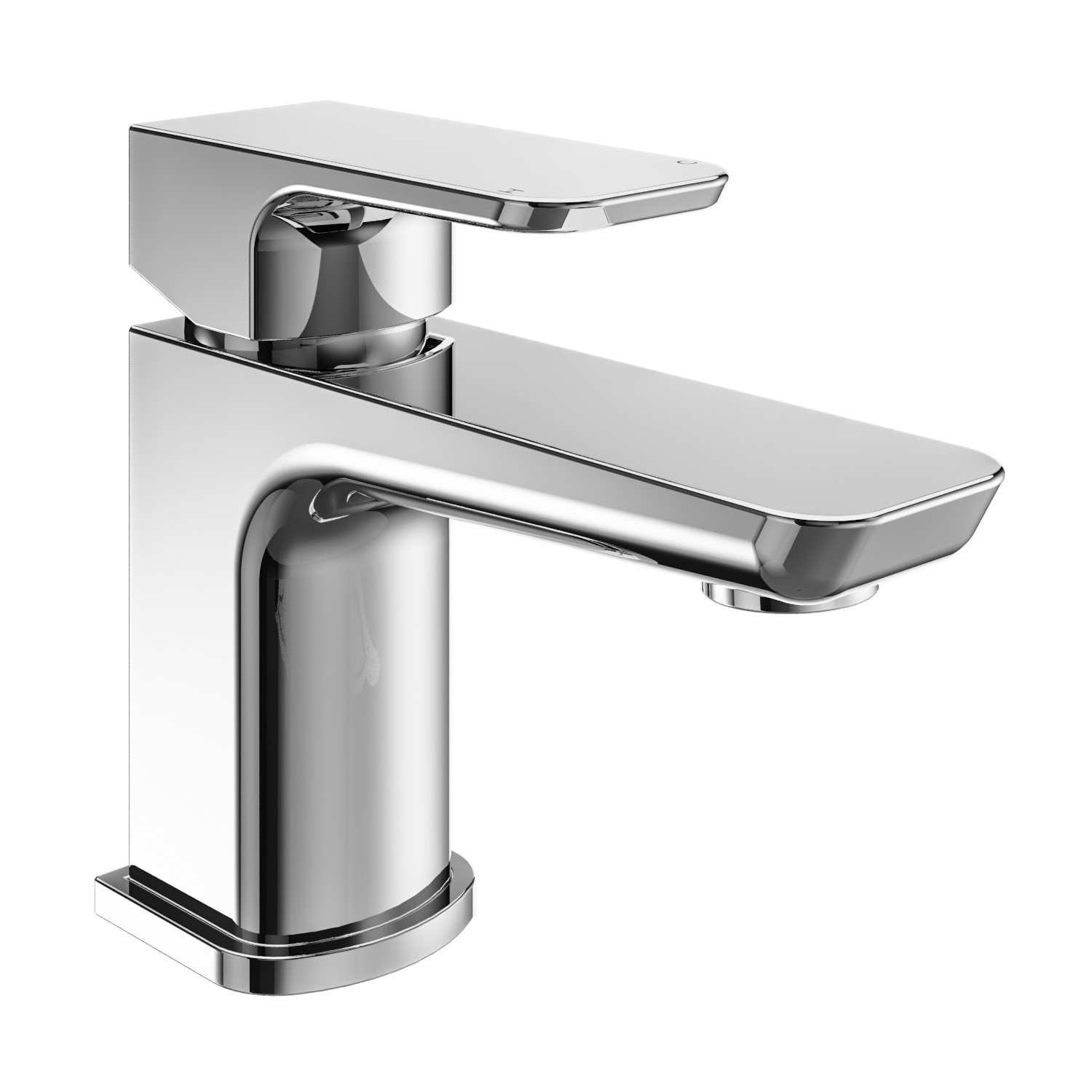 Zana Chrome Cloakroom Mono Basin Mixer Tap Size 15