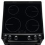 Zanussi 60cm Double Oven Electric Cooker with Induction Hob - Black