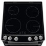 Zanussi 60cm Double Oven Electric Cooker with Induction Hob - Stainless Steel