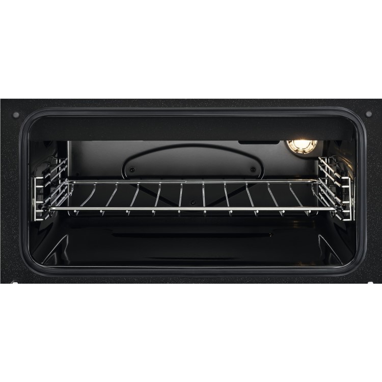 Refurbished Zanussi ZCI66080BA 60cm Double Oven Induction Electric Cooker Black
