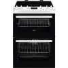 Zanussi 60cm Double Oven Electric Cooker with Induction Hob - White