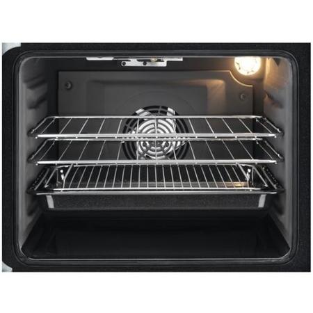 Zanussi ZCK68300X 60cm Double Oven Dual Fuel Cooker Stainless Steel