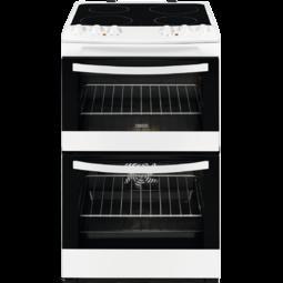 Zanussi ZCV460TCWA 55cm Avanti Electric Cooker With Ceramic Hob - White