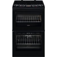 Zanussi 55cm Electric Cooker - Black