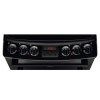 GRADE A2 - Zanussi ZCV46250BA 55cm Double Oven Electric Cooker With Ceramic Hob - Black