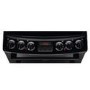 Zanussi 55cm Electric Cooker - Black