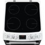 Zanussi 55cm Electric Cooker - White