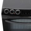 Zanussi ZCV48300BA 55cm Double Oven Electric Cooker With Ceramic Hob - Black