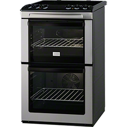 Zanussi ZCV551MX 55cm Wide Electric Cooker - Stainless Steel