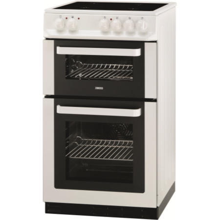Zanussi ZCV561DW 50cm Electric Cooker in White