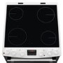 Refurbished Zanussi ZCV66250WA 60cm Double Oven Electric Cooker White