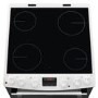 Zanussi 60cm Double Oven Electric Cooker with Catalytic Liners - White