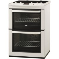 Zanussi ZCV662MWC 60cm Double Oven Electric Cooker