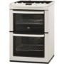 Zanussi ZCV662MWC 60cm Double Oven Electric Cooker